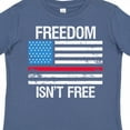 thumbnail image 4 of Inktastic Grunge American Flag Freedom Isn't Free Boys or Girls Toddler T-Shirt, 4 of 5