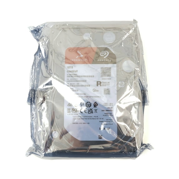 Seagate Ironwolf 10TB ST10000VN0000 7.2K RPM SATA 6Gbps 3.5" 256MB 3AK101-500