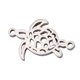 thumbnail image 1 of Collar con colgante de tortuga, exquisito collar de acero inoxidable de larga duración, hermosa artesanía, regalo de cumpleaños, superficie Ropa, zapatos y accesorios Miscelánea Plata 16.83*25.2mm Minnieouse AP016857-01, 1 of 1