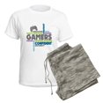 thumbnail image 5 of CafePress - Gamers Pajamas - Women's Short Sleeve Print T-Shirt and Pants Light Cotton Pajama Set, 5 of 7