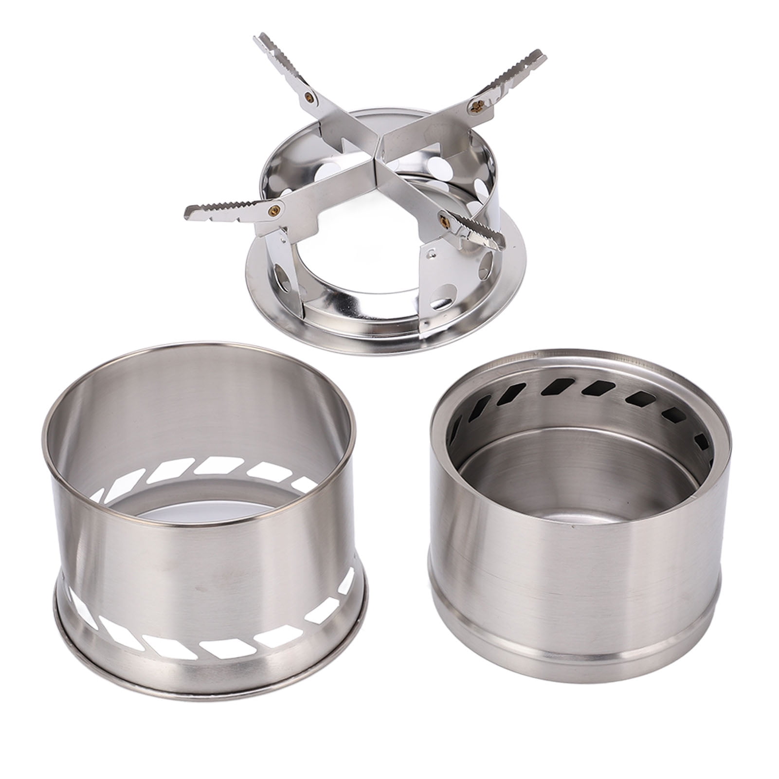 Snapklik.co : Caping Wood Burning Stove Portable - Folding Cap Stove