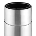 thumbnail image 4 of Global Industrial Aluminum Round Open Top Trash Can 35 Gallon Satin Clear, 4 of 6