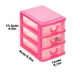 thumbnail image 3 of Dengmore Clothes Storage Box Bins Durable Plastic Mini Desktop Drawer Sundries Small Objects, 3 of 4