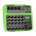 thumbnail image 3 of B6 Portable 6 Channels Audio Mixer USB Mixing Console Supports BT Connection with Sound Card Built-in 48V Phantom Power, 3 of 7