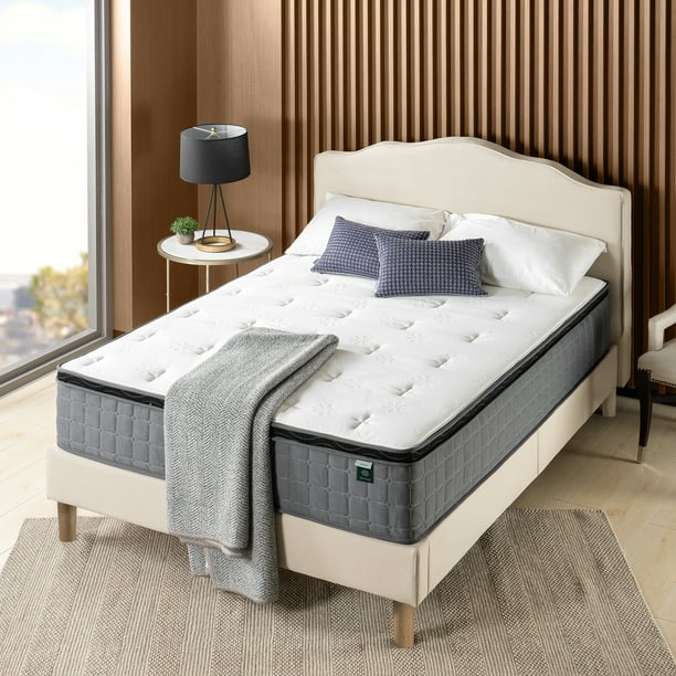 Slumber 1 by Zinus 12” Cool Touch Comfort GelInfused Hybrid Mattress
