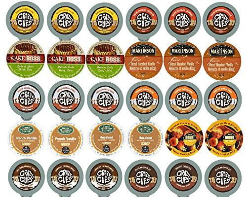 Decaf Flavored Coffee Single Serve Cups 