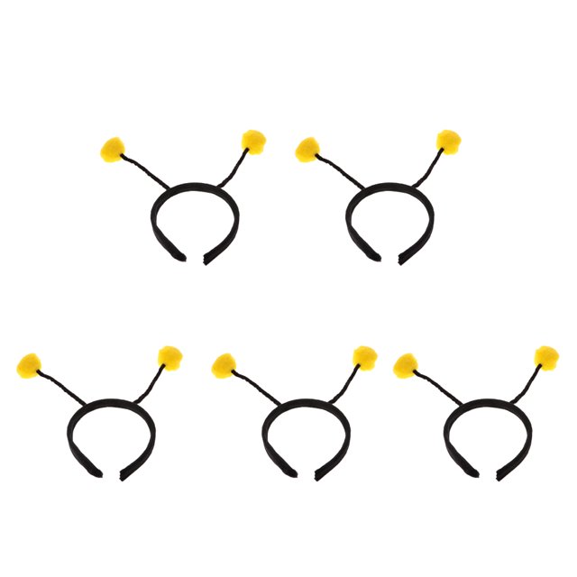 5 piezas de diadema de amarilla para el cabello con para cumpleaños de niños decoración artesanal para tas en hogar BLESIY Diadema de abeja preciosa