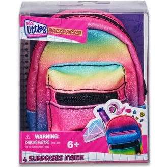 Hello Kitty Mini Collectable Sanrio Pastel Rainbow Backpack with 6