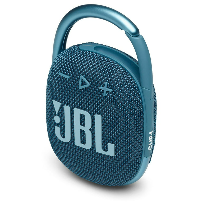 JBL Clip 4- Speaker - for portable use - wireless - Bluetooth - 4.2 Watt -  Blue