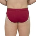 thumbnail image 3 of Obviously EliteMan Hipster Brief (Maroon, Small), 3 of 4