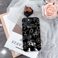 thumbnail image 4 of Daizag Funda Compatible Con Iphone 14 Plus Fit Funda A Prueba De Golpes Para Mujeres Niñas Vaquero Collage Caballo Vaca Cactus Negro, 4 of 5