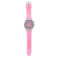 thumbnail image 1 of Reloj de pulsera NikouMX redondo con parte trasera LED para niñas, 1 of 8