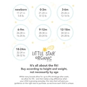 Little Star 100% Organic Cotton 3-Piece Baby Boy Outfit Set