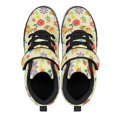thumbnail image 2 of Pointodoor Capybara Bee Floral Shoes for Kids Size 13 Casual Knitted Mesh Slip on Sneakers Anti-Slip Breathable Lightweight Athletic Running Shoes with Single Buckle, 2 of 7