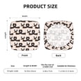 thumbnail image 6 of Square Chair Cushions Cover, Cute puppy D Elastic Office Chair Cover for Dining Chairs with Ties and Removable Cover, Desk Chair Seat Cushion Protectors set of 4, 6 of 7