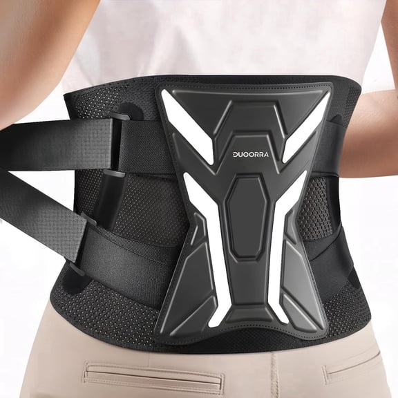 Back Brace for Men & Women - Lower Back Pain Relief, Sciatica Pain Relief, Herniated Disc, Scoliosis - Breathable Back Support Brace with 26° Ergonomic Bionic Curve Support Stays