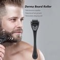 thumbnail image 2 of Beard Growth Roller - 0.5 Mm Titanium Needles - Derma Roller For Men - Matte Black Beard Roller, 2 of 5