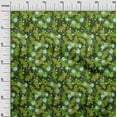 thumbnail image 3 of oneOone Cotton Silk Green Fabric Leaves Diy Clothing Quilting Fabric Print Fabric By Yard 42 Inch Wide, 3 of 6