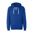 thumbnail image 2 of J. America Sport Lace Hooded Sweatshirt, 2 of 3