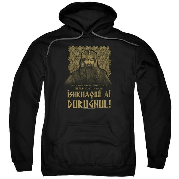Lord Of The Rings - Ishkhaqwi Durugnul - Pull-Over Hoodie - XXXXX-Large