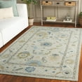 thumbnail image 2 of SAFAVIEH Metro Calanthe Oriental Area Rug, Beige/Blue, 6' x 6' Square, 2 of 11