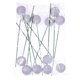 thumbnail image 3 of Adorno Bola Perla Blanca Vickerman con Agujero UV 3 cm Bolsa de 12, 3 of 4