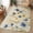 Beige, variant on Front Door Mat Indoor Outdoor 19.7"x31.5", Teal Christmas Snowman Absorbent Non Slip Welcome Mat, Xmas Tree Snowflake Botanical Low Profile Entryway Rug for Front Entrance Porch Back Door Patio