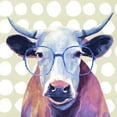 thumbnail image 2 of Bespectacled Bovine II by Victoria Borges, Canvas Wall Art, 12W x 12H, 2 of 2