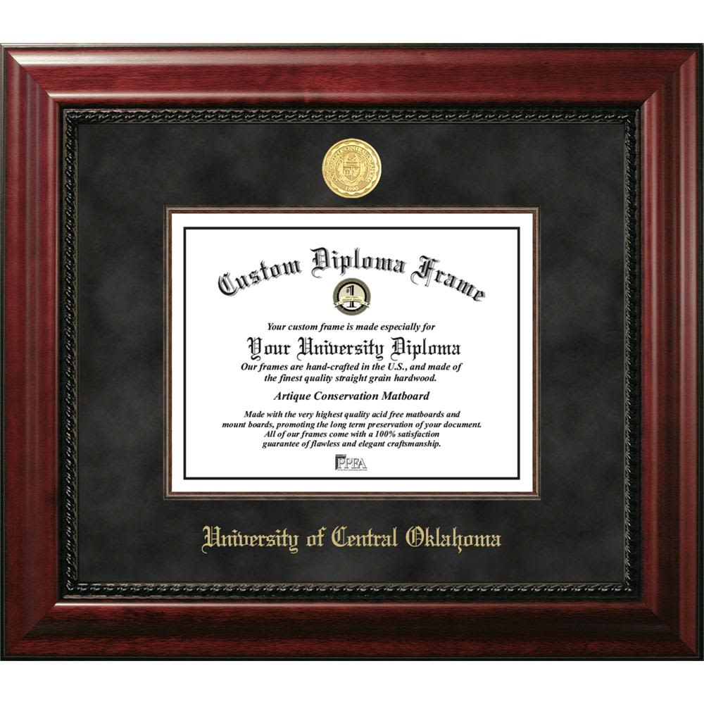 OCM Diploma Frame University of Central Oklahoma Broncho Displays