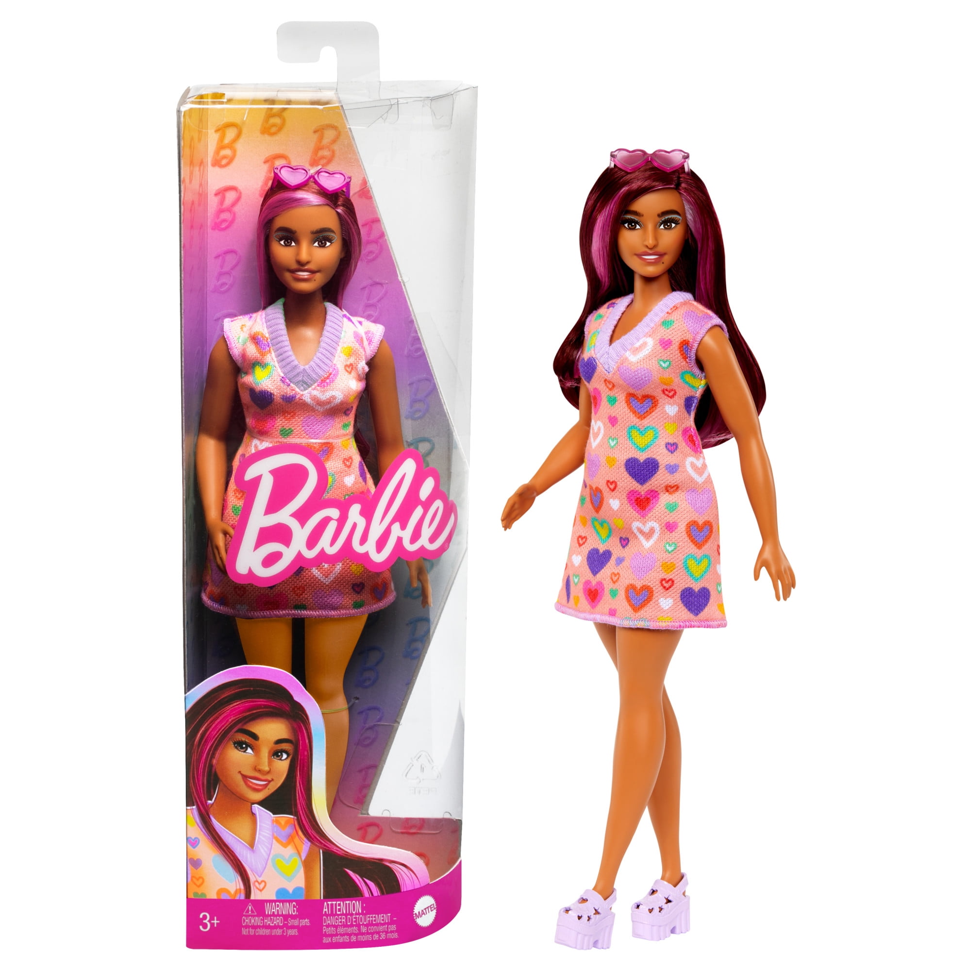 Good Look Barbie Fashionistas Doll #168, Long Red Hair, Zebra Dress - Walmart.com Good Look Barbie Fashionistas Doll #168, Long Red Hair, Zebra Dress - Walmart.com