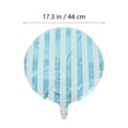 thumbnail image 2 of 10 globos redondos a rayas para cumpleaños, bodas, decoración del hogar., 2 of 7