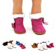 thumbnail image 4 of Bottes de Poupée Réalistes Mini 5 Paires Chaussures de Poupée Jouet Chaussures de Neige pour Poupée de 18 Po, 4 of 10