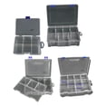 thumbnail image 4 of Boîte de Rangement en Plastique à Compartiments Réglables 6-10 Grilles Étui à Vis Organisateur, 4 of 7