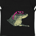 thumbnail image 4 of Inktastic Sunny Gator in Pink Sunglasses Boys or Girls Toddler T-Shirt, 4 of 5