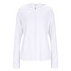 thumbnail image 2 of TaTaai Women’s Casual Hooded Round Neck Long Sleeve Blouse Loose Fit Solid Color Printless T Shirts UV Protection Quick Dry Polyester Workout Top Gift, 2 of 6
