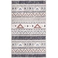 thumbnail image 2 of Rugs.com Eco Southwestern Collection Rug – 2' x 3' Gray Medium Rug Perfect For Entryways, Kitchens, Breakfast Nooks, Accent Pieces, 2 of 9