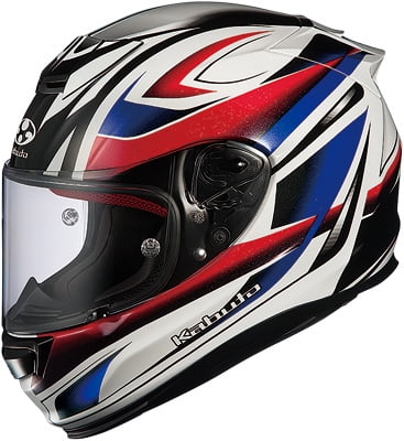 Kabuto RT-33 Rapid Helmet White/Red/Blue 2X 7867534 - Walmart.com