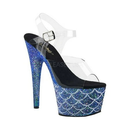 - Women's Pleaser Adore 708MSLG Platform Sandal