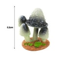 thumbnail image 2 of Washranp Miniature Resin Mushroom,Colorful Artificial Mini Mushrooms DIY Fairy Garden Moss Landscape Ornaments, 2 of 4