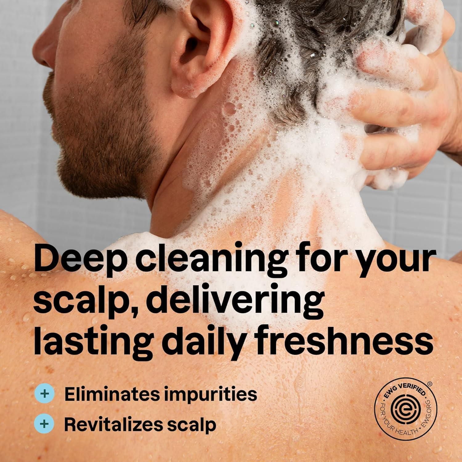 ATTITUDE super leaves, 2N1 Shampoing & Revitalisant Soin du Cuir Chevelu, Sauge & Eucalyptus 414 ml