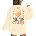 thumbnail image 3 of Overstimulated Moms Club Sweatshirts for Women Long Sleeve Crewneck Mom Sweatshirt Mam Shirt Pullover Tops, 3 of 8
