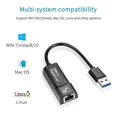 thumbnail image 3 of Usb Rj45 Lan Ethernet Adapter Network Card To Rj45 Lan Ethernet Adapter For Pc Macbook Windows 10 Laptop, 3 of 4