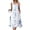 White, variant on Vetsdori Womens Sleeveless Midi Dresses Beach Sundress Slip Dress Graphic,Summer Crew Neck Pockets Tank Dress for Junior Holiday