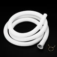 thumbnail image 3 of Uxcell Universal Air Conditioner Drain Hose 18mm ID 5.3ft Thickened with Clamp, White, 3 of 7