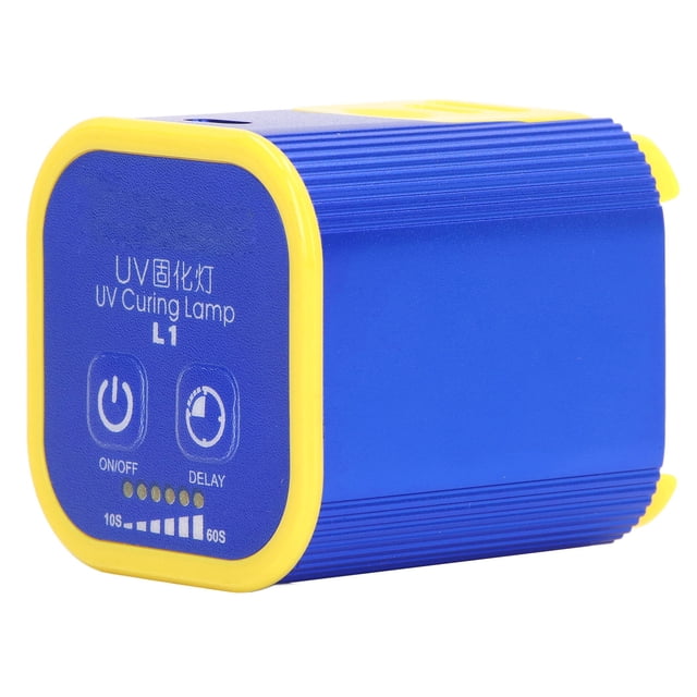 UV Curing Light, Type C Interface Blacklight DC 5V 395-400nm Wavelength 30-60s Timing for Resin