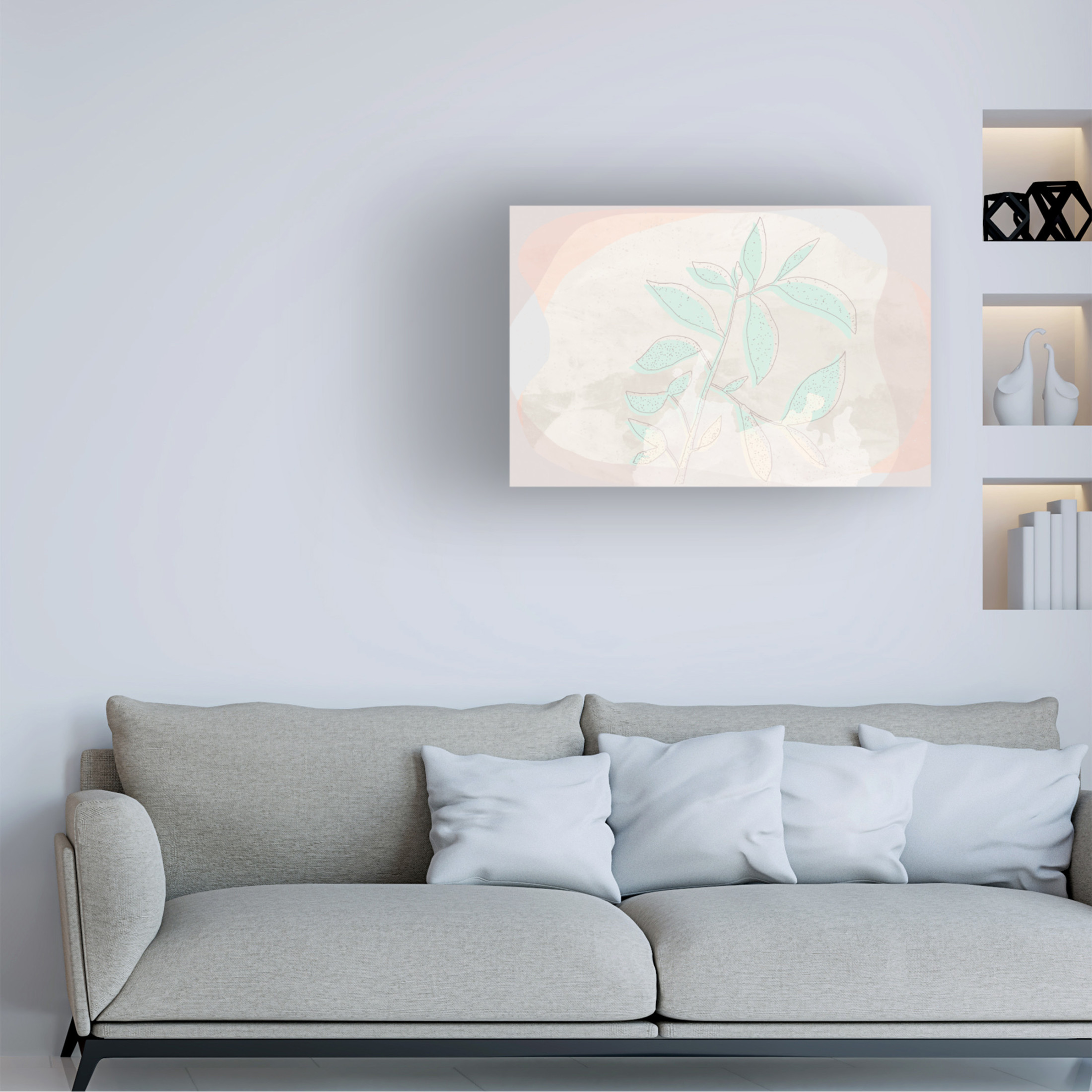 Trademark Fine Art Aylin Demir Pastel Botanics Canvas Wall Art