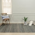 thumbnail image 4 of Woven Trends Royal - BNL935 - Contemporary/Modern Style, Textured Pattern, Pet & Family Friendly, Living Room, Dining Room, Office, Low Pile Hand Made Jute Area Rug in Gray - 10' x 14', 4 of 4
