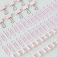 thumbnail image 3 of Clips para carpetas,clips para carpetas,abrazaderas pequeñas de varios tamaños,suministros de oficina,72 piezas,kits de clips para carpetas de colores,kits de clips para carpetas de varios, 3 of 5