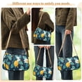 thumbnail image 4 of FORMRS Womens Shoulder Bag with Chain Strap Clutch Purse Cute Tote Handbag, Lemon Leaves, 4 of 7