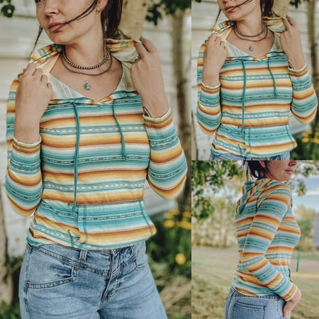 

YFPWM Long Sleeve Shirts for Women Maternity Tank Top Fringe Tops Cake Top Fishnet Top Striped Print Pullover Hooded Long Sleeve Sweatshirts